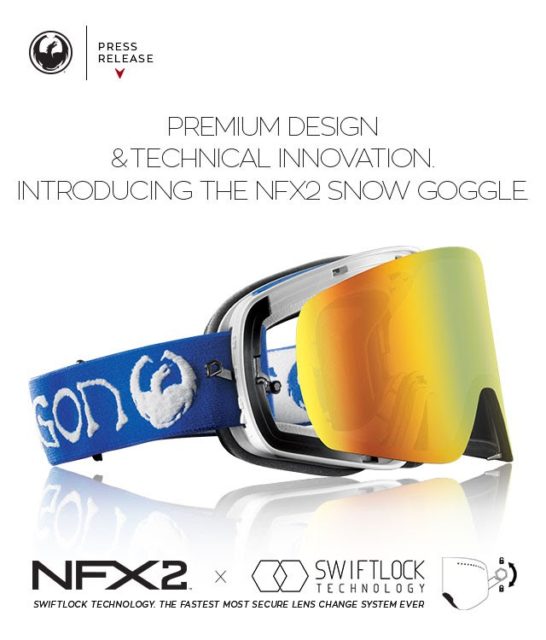 Adapt to anything with the new Dragon NFX2 goggle - Snowboard Magazine