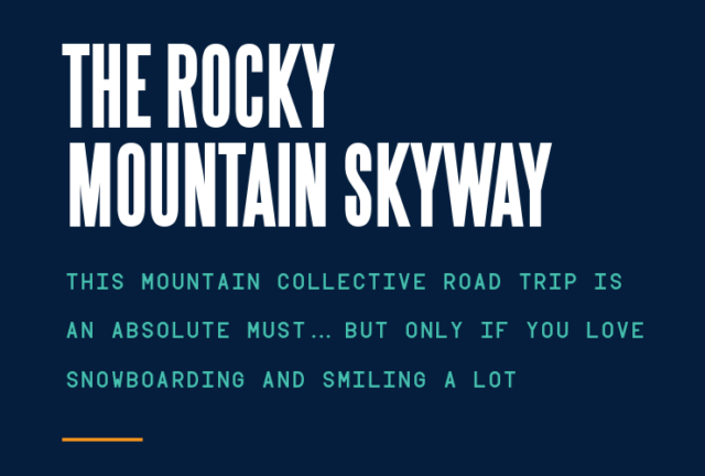 Rocky Mountain Skyway