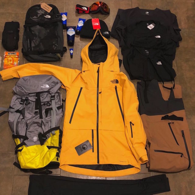 north face jacket to pant integration